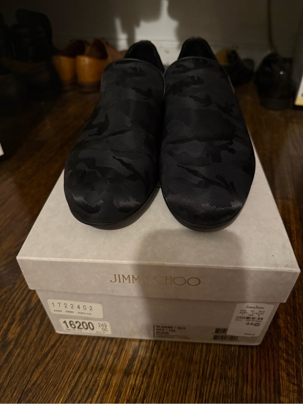Jimmy Choo Sloane Camouflage Mens Loafers